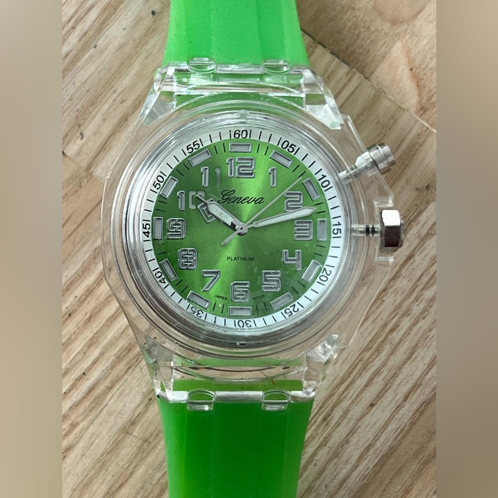 Fashion Watch Geneva Platinum Brand